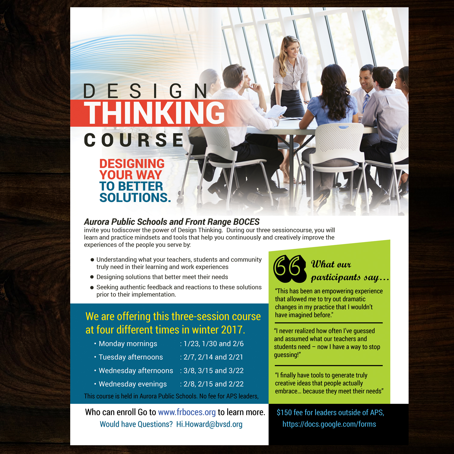 Diseño de Flyer por uk para Front Range BOCES | Diseño #12785344