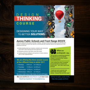 Flyer Design by uk for Front Range BOCES | Design: #12794654