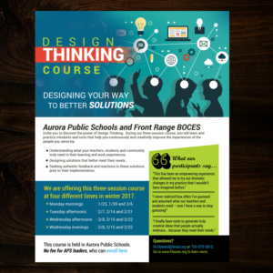 Flyer Design by uk for Front Range BOCES | Design: #12813992