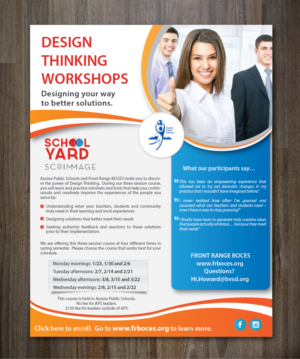 Flyer Design by alex989 for Front Range BOCES | Design: #12779775