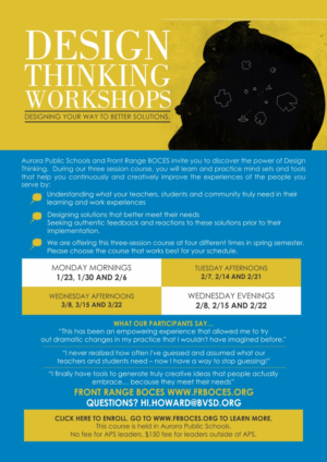 Flyer Design by creativeride for Front Range BOCES | Design: #12819467