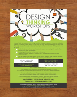 Flyer Design by creativeride for Front Range BOCES | Design: #12820474