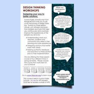 Flyer Design by Mirjana Subotic for Front Range BOCES | Design #12812656