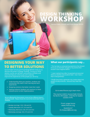 Flyer Design by vondon for Front Range BOCES | Design #12769679