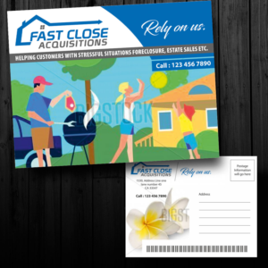Real Estate Investment Company needs postcard design  | Design de Carte Postale par visualkota
