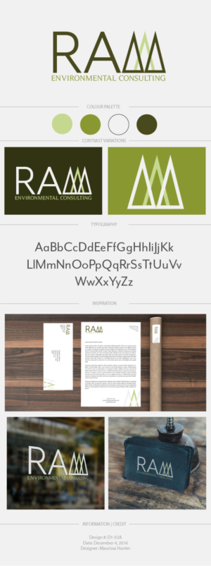 Design de Logo par Maurissahunter pour Ram Environmental Consulting | Design : #12905826