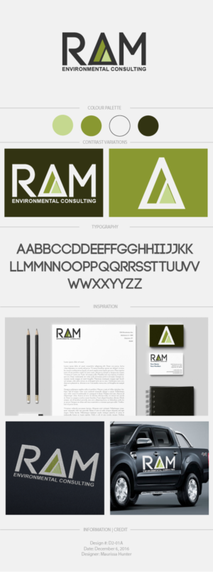 Design de Logo par Maurissahunter pour Ram Environmental Consulting | Design : #12927724