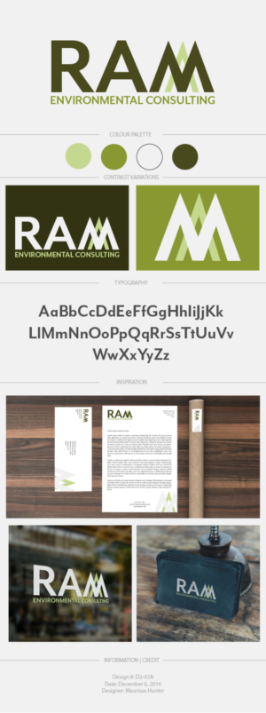 Logo Design by Maurissahunter for Ram Environmental Consulting | Design #12927859