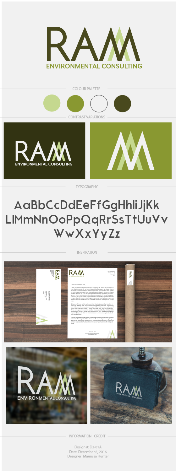 Design de Logo par Maurissahunter pour Ram Environmental Consulting | Design #12930577