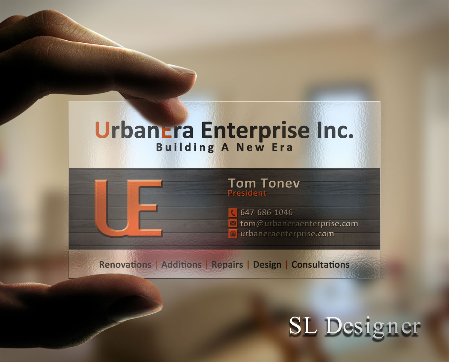 Business Card Design by SL Designer for this project | Design #12792049
