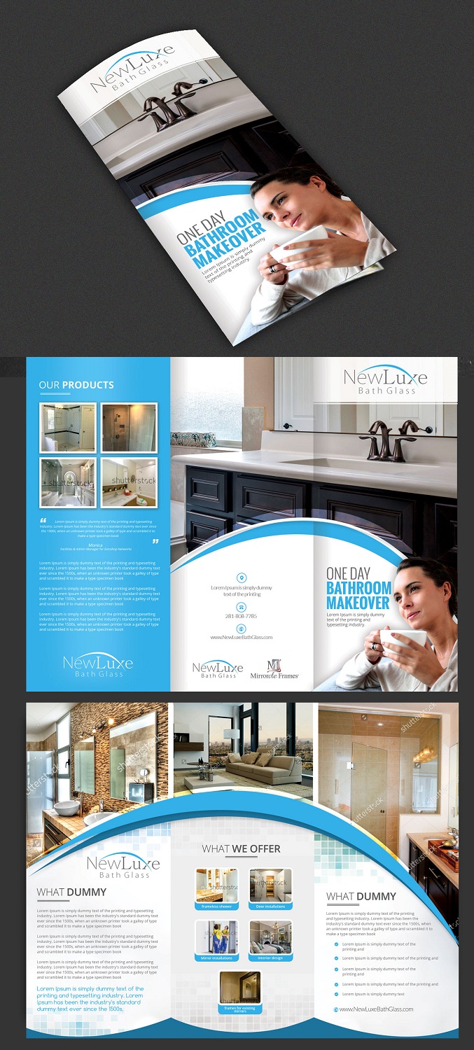 Brochure Design by designguru for Mirrorcle Frames | Design: #12777794