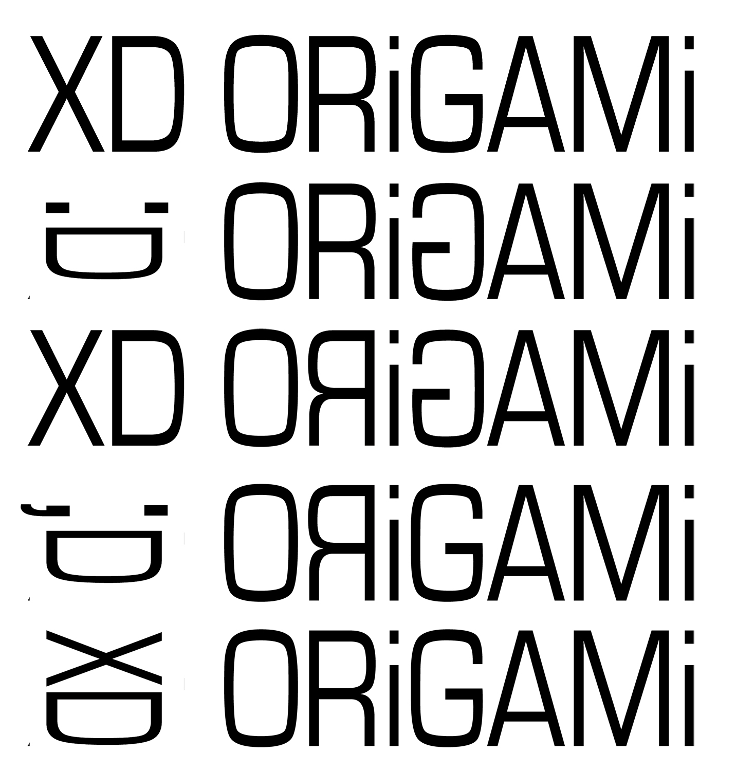 Logo Design by kiwigal021 for XD Origami | Design #12878309