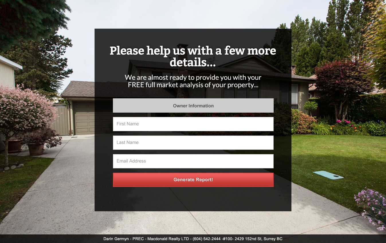 Web Design par Da Miracle pour Macdonald Realty | Design #13592481