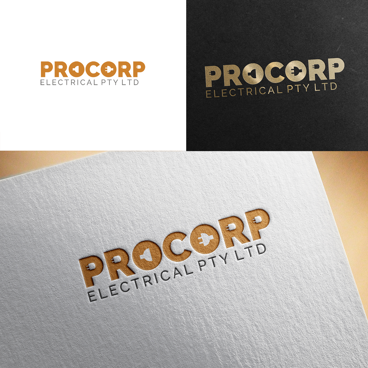 Logo-Design von saurabhjoshi für PROCORP ELECTRICAL PTY LTD | Design #12785370