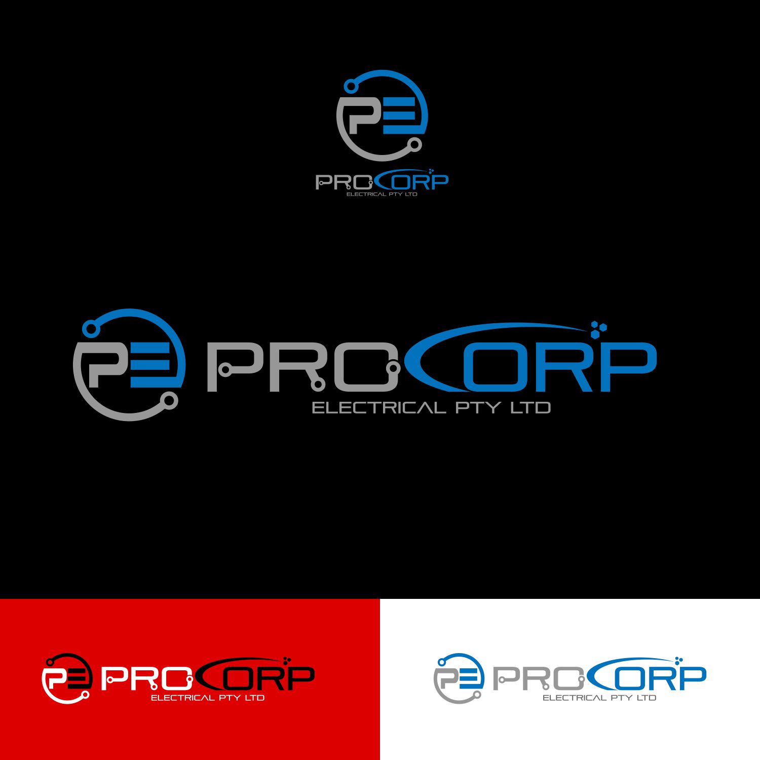 Logo-Design von monstersox für PROCORP ELECTRICAL PTY LTD | Design: #12797242