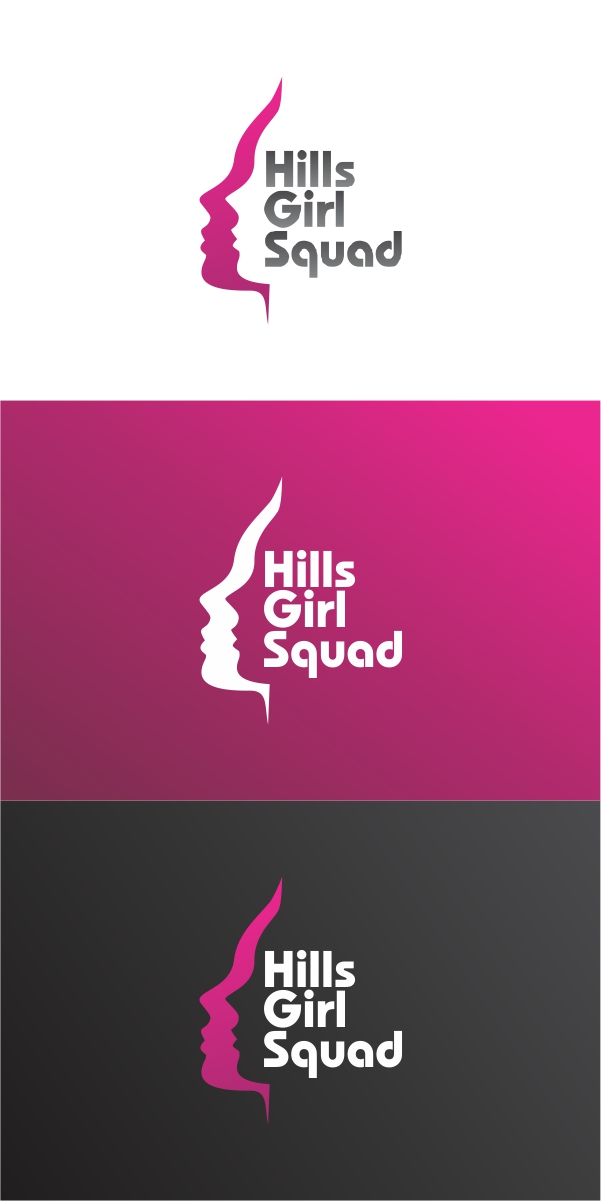 Logo Design by DG for Hills Girl Squad | Design #12800467