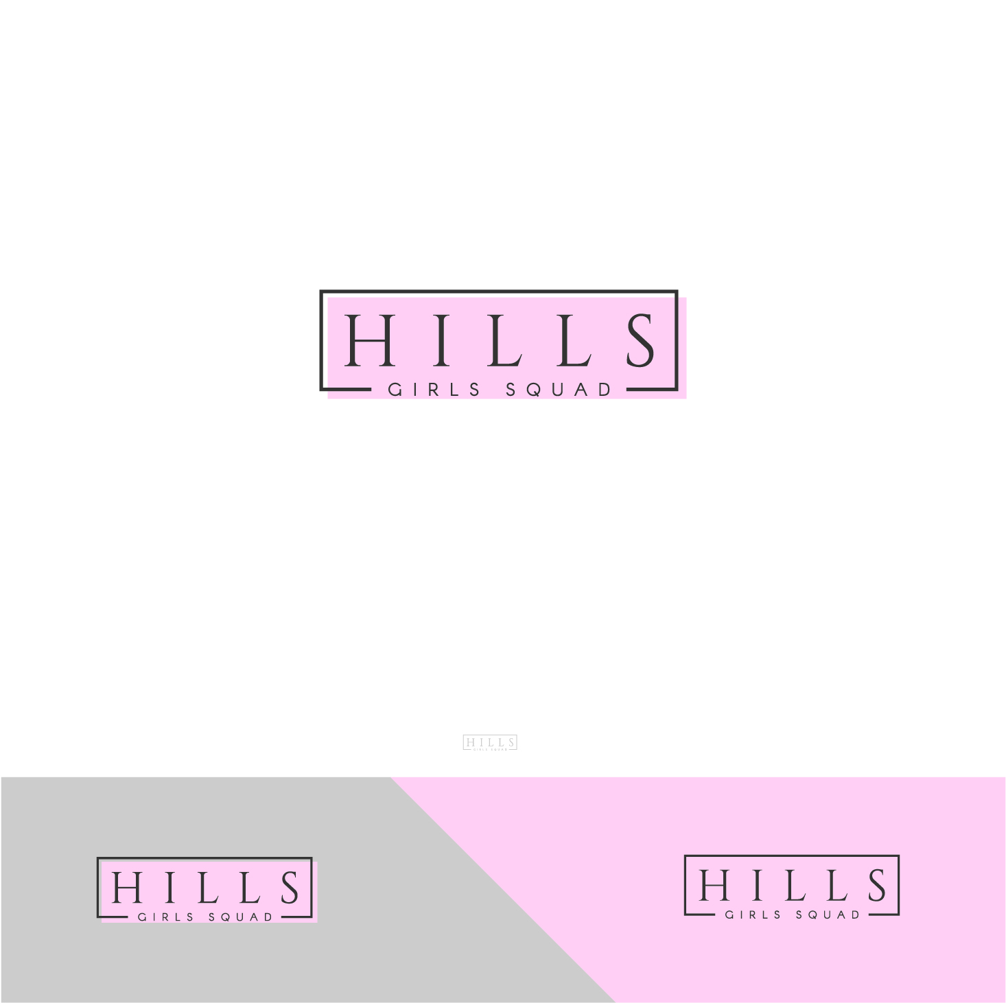 Logo-Design von abc. für Hills Girl Squad | Design #12778845