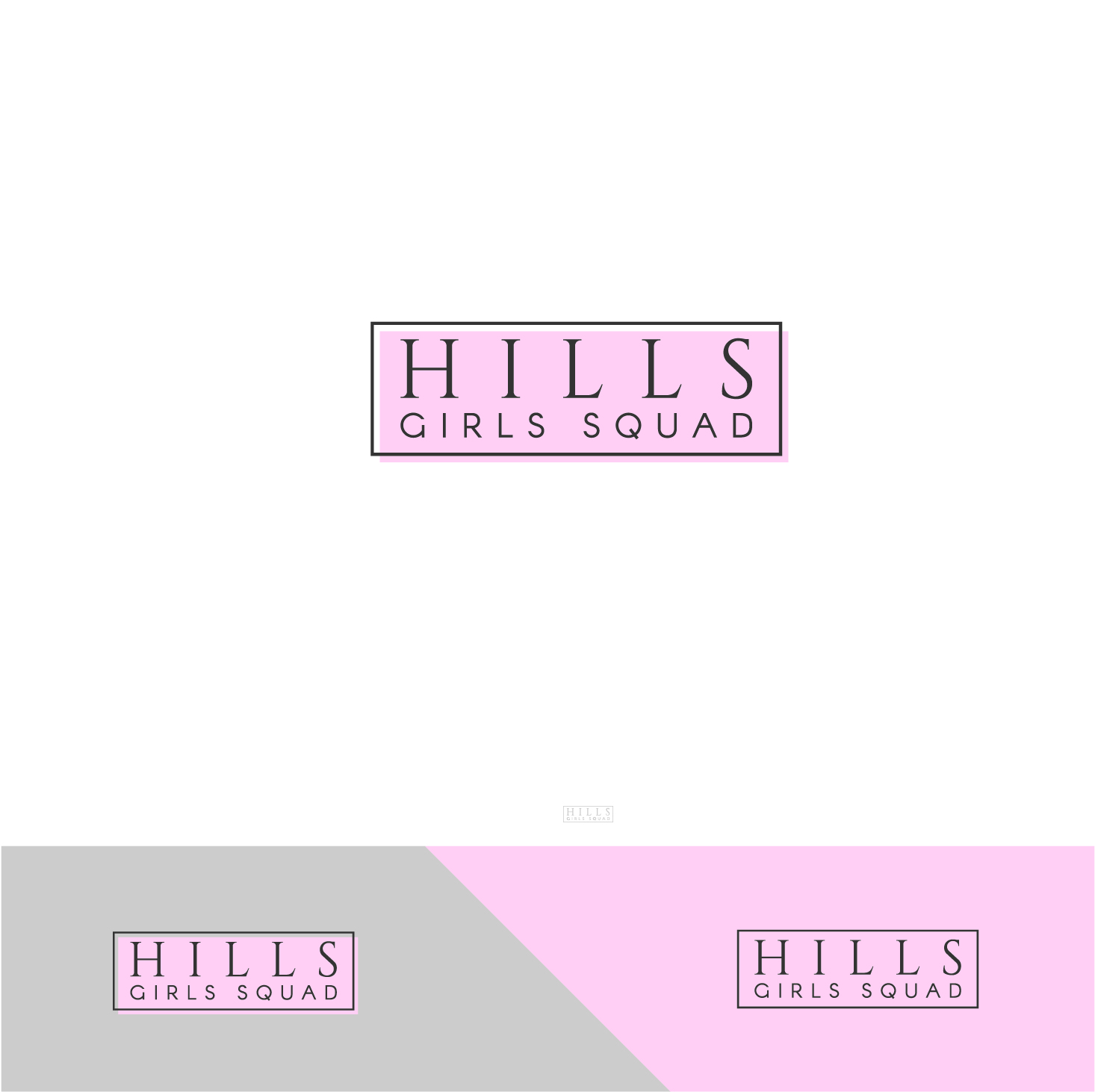 Logo Design by abc. for Hills Girl Squad | Design #12784505