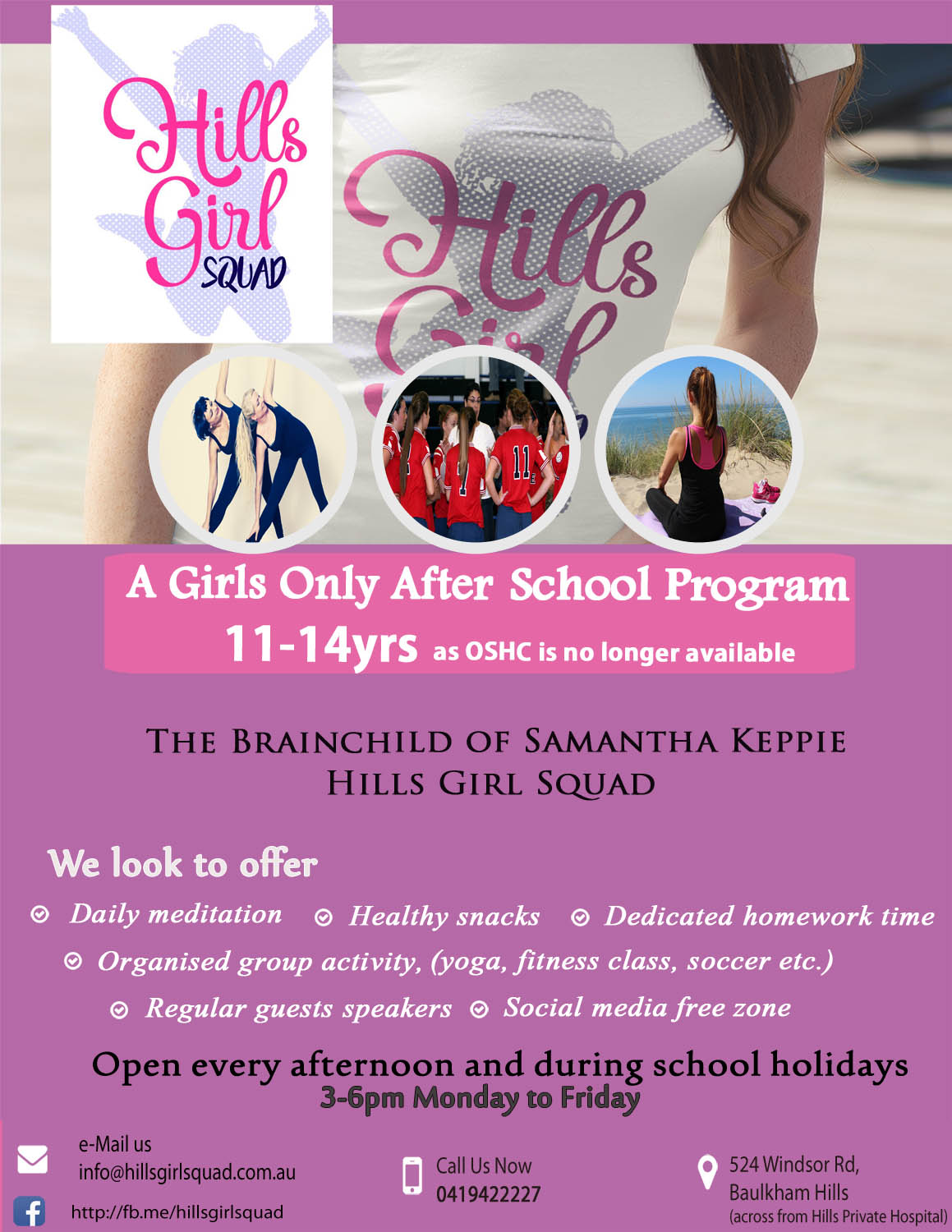 Flyer Design by Kowzi for Hills Girl Squad | Design #12819817