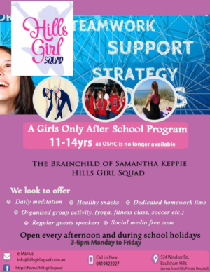 Flyer-Design von Kowzi für Hills Girl Squad | Design: #12820725