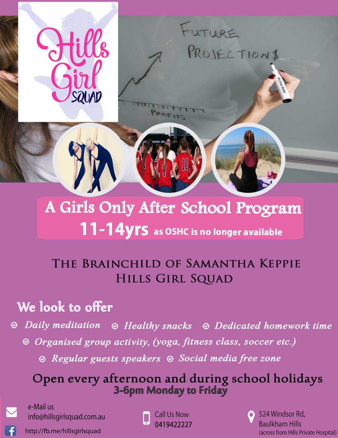 Flyer-Design von Kowzi für Hills Girl Squad | Design #12820817