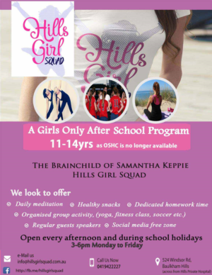 Flyer-Design von Kowzi für Hills Girl Squad | Design: #12820836