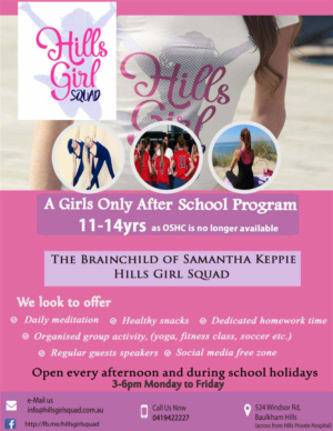 Flyer-Design von Kowzi für Hills Girl Squad | Design: #12820857