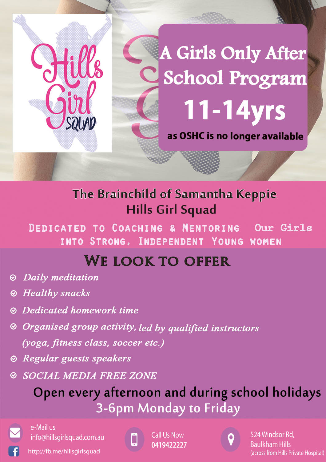 Flyer Design by Kowzi for Hills Girl Squad | Design #12820943