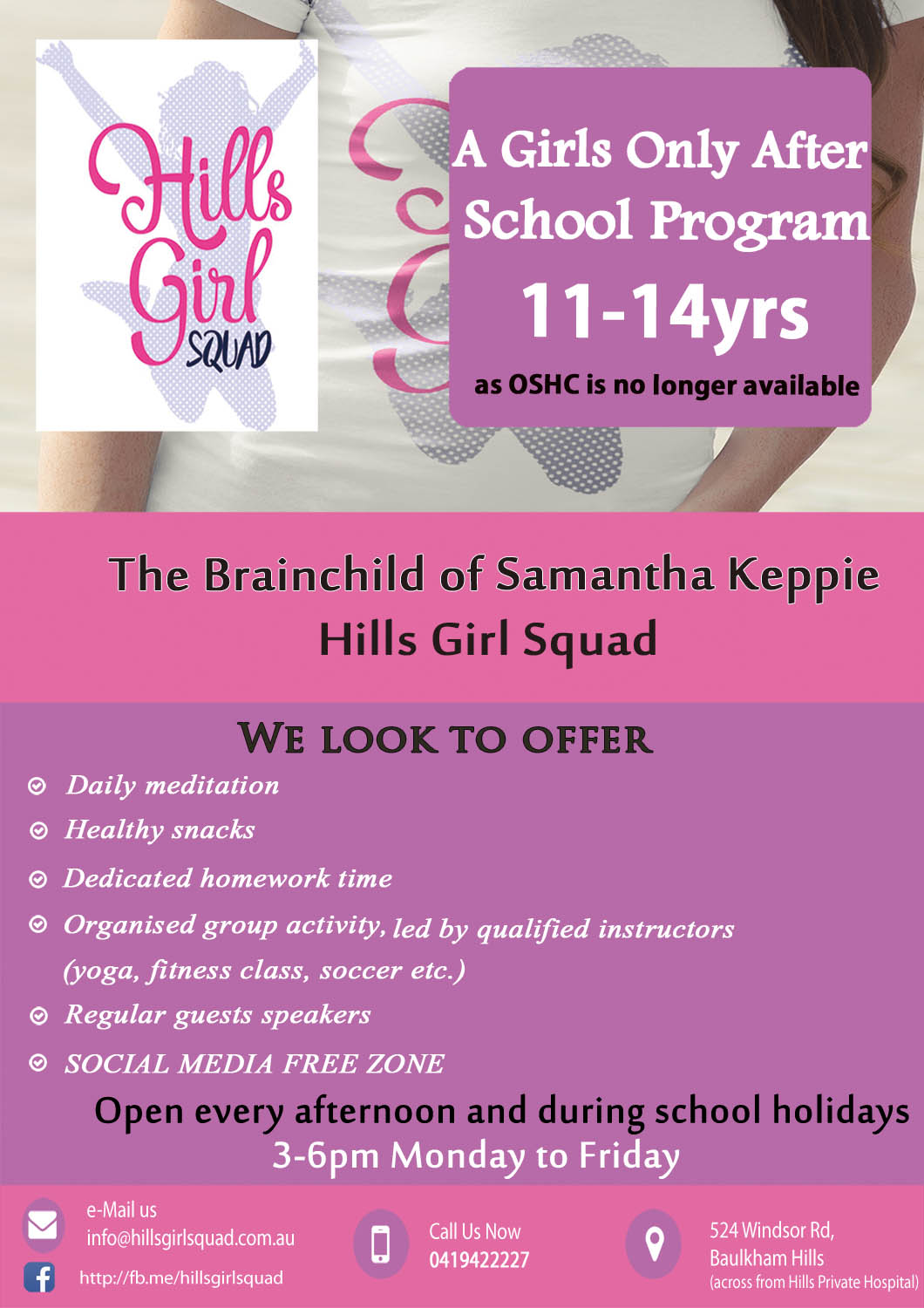 Flyer Design by Kowzi for Hills Girl Squad | Design #12820945