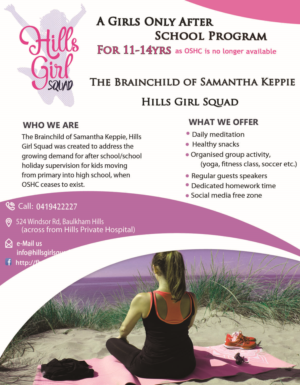 Flyer-Design von Kowzi für Hills Girl Squad | Design: #12822247