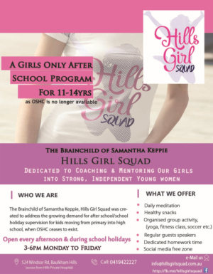 Flyer-Design von Kowzi für Hills Girl Squad | Design: #12822638