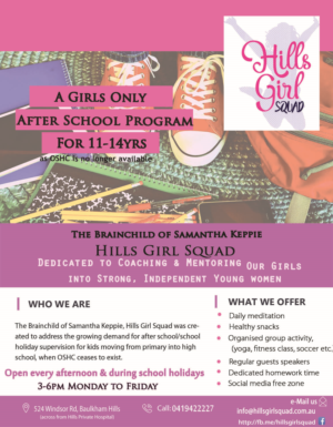 Flyer-Design von Kowzi für Hills Girl Squad | Design: #12823129