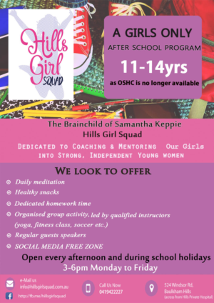 Flyer-Design von Kowzi für Hills Girl Squad | Design: #12823210