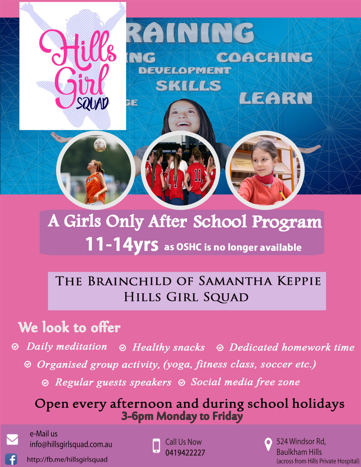 Flyer-Design von Kowzi für Hills Girl Squad | Design #12823211