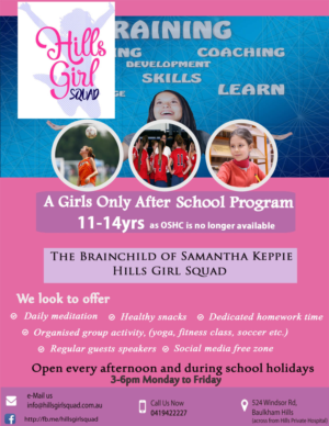 Flyer-Design von Kowzi für Hills Girl Squad | Design: #12823211