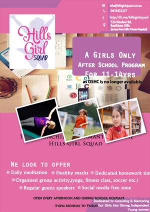 Flyer-Design von Kowzi für Hills Girl Squad | Design: #12827736