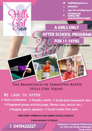 Flyer-Design von Kowzi für Hills Girl Squad | Design: #12827798
