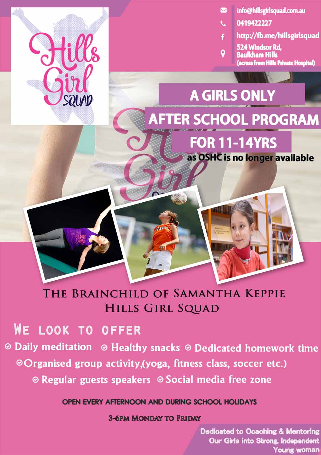 Flyer Design by Kowzi for Hills Girl Squad | Design #12827817