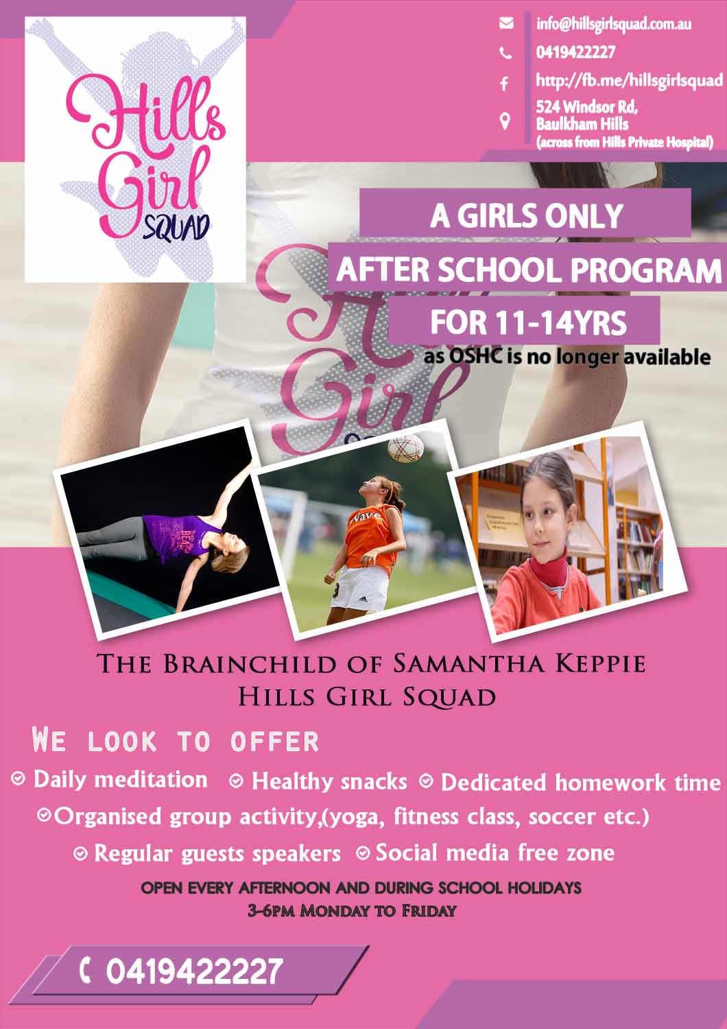 Flyer Design by Kowzi for Hills Girl Squad | Design #12827865