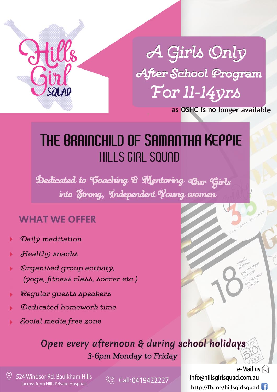 Design de Flyer par Kowzi pour Hills Girl Squad | Design #12830762