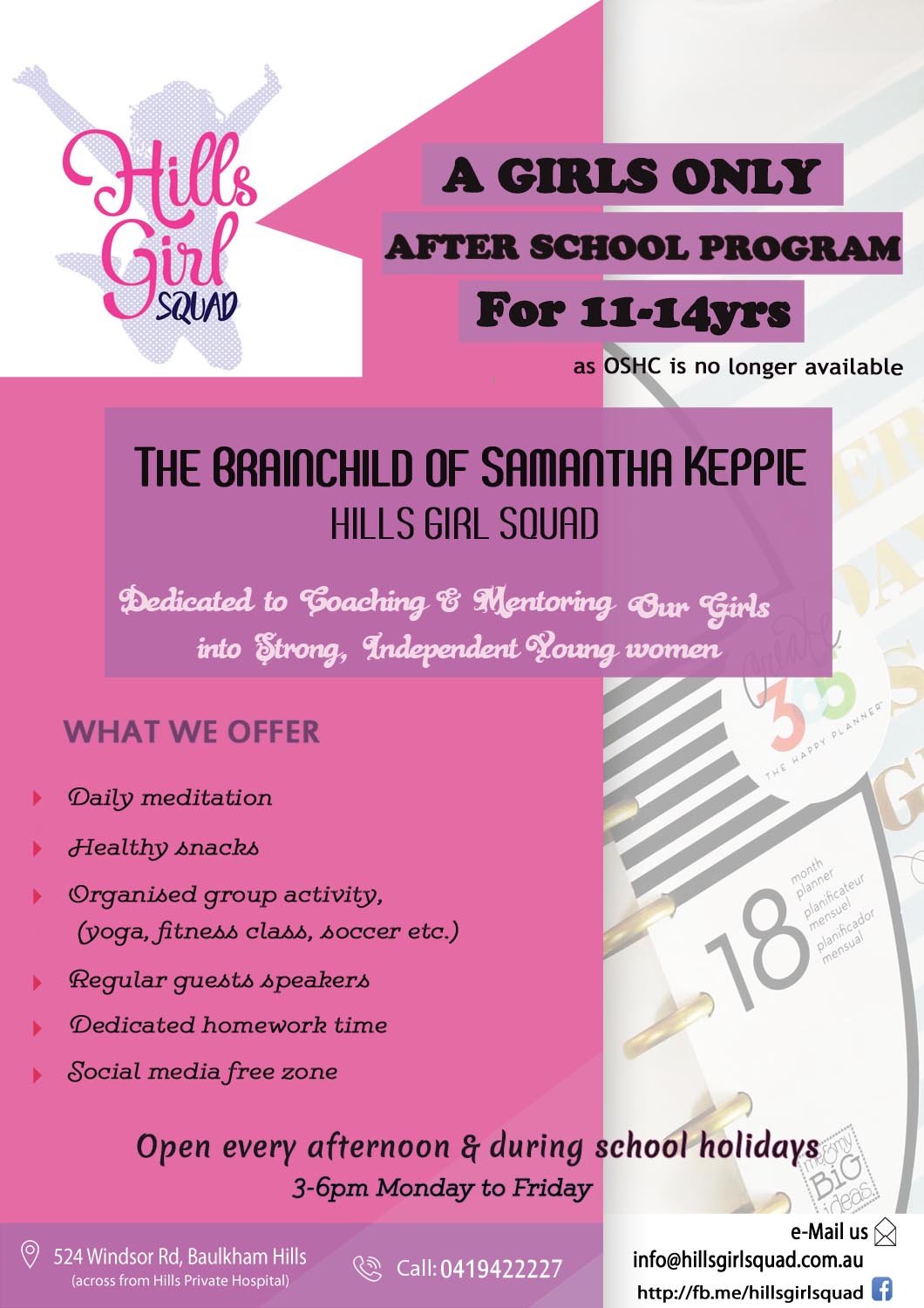 Flyer Design by Kowzi for Hills Girl Squad | Design #12830808