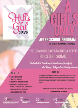 Flyer Design by Kowzi for Hills Girl Squad | Design: #12831283