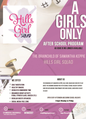 Flyer Design by Kowzi for Hills Girl Squad | Design: #12831826
