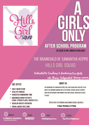 Flyer Design by Kowzi for Hills Girl Squad | Design: #12831882
