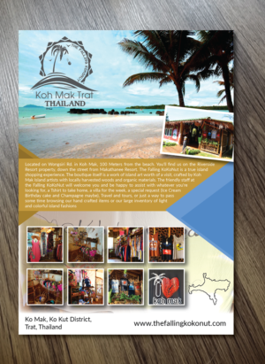 Flyer Design by Alexandar for The Falling kokonut | Design: #12785311