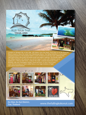 Flyer Design by Alexandar for The Falling kokonut | Design: #12791083