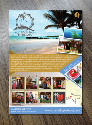 Flyer Design by Alexandar for The Falling kokonut | Design: #12796443