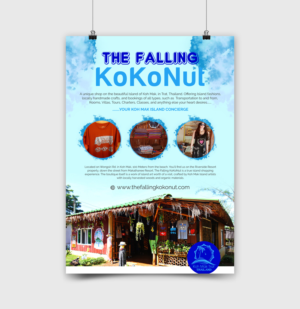 Flyer Design by Kishaloy_D for The Falling kokonut | Design: #12790167
