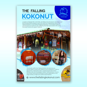 Flyer Design by Kishaloy_D for The Falling kokonut | Design: #12803135