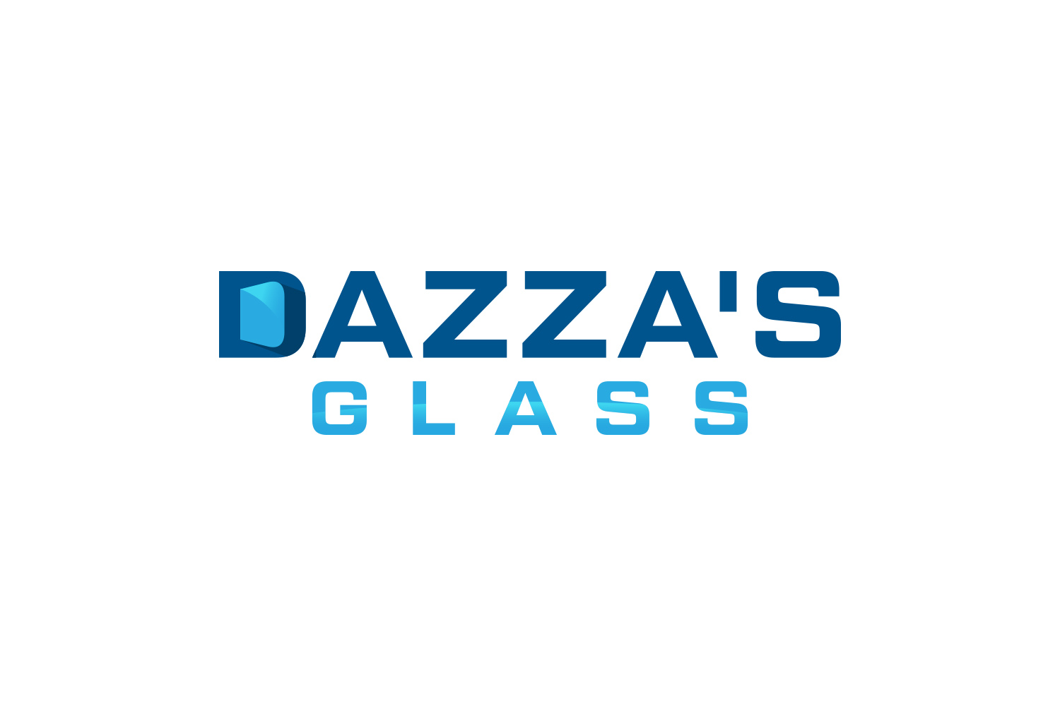 Logo-Design von Grapismo Brand Studio für dazza's glass | Design #12862187